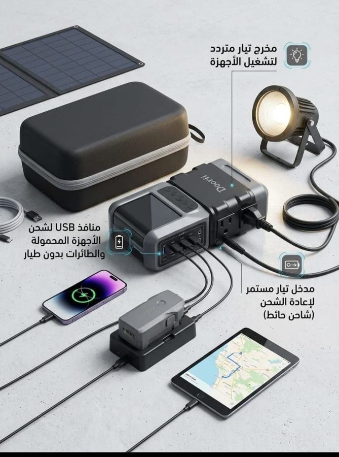 جهاز إقلاع السيارة Doorii 4 في 1